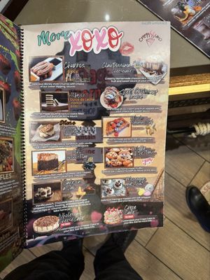 Menu photo 4 Crepissima Valencia, CA