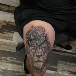 Masterpiece Tattoo - King of the jungle by Mike Pastore