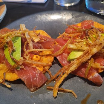 La Popular Austin - Ahi tuna tostada - Mexican Near Me - Austin, Texas