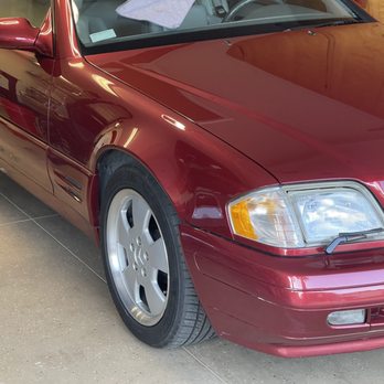 Time To Shine - result after Nestors work on a 27 year old car - Car Wash Near Me - Palm Springs, California