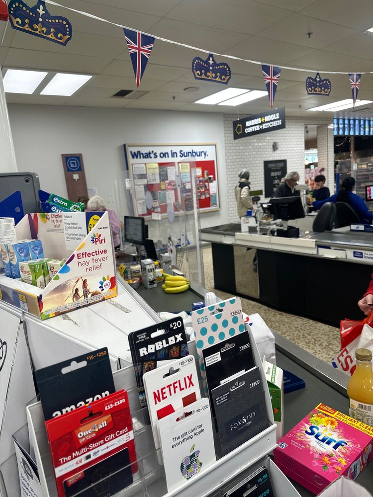 TESCO Escot Road, SunburyonThames, Surrey, United Kingdom Grocery