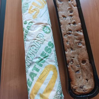 Subway - 9/08/2024. Footlong sub and chocolate chip cookie, 3.5/5 stars. - Sandwiches Near Me - San Diego, California Subway - 9/08/2024. Footlong sub and chocolate chip cookie, 3.5/5 stars. - Sandwiches Near Me - San Diego, California