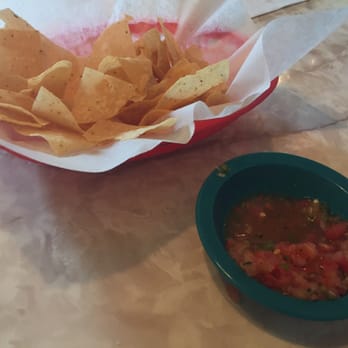 Chuy's - Chips and Salsa. Salsa was so fresh with a little kick. Chips were pretty thin but good. - Tex-Mex Near Me - Orlando, Florida Chuy's - Chips and Salsa. Salsa was so fresh with a little kick. Chips were pretty thin but good. - Tex-Mex Near Me - Orlando, Florida