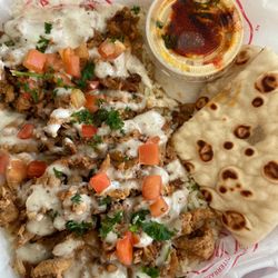 PITA Mediterranean Street Food - Norcross - Chicken shawarma platter to go