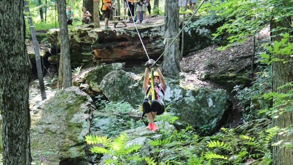 Shawnee Bluffs Canopy Tour by null