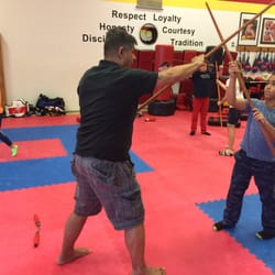 Pak's Karate Academy - Bow Staff Training with Master Larry!
