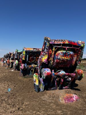 Cadillac Ranch by null