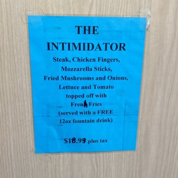 John & Mary's - The intimidator - Fast Food Near Me - Getzville, New York