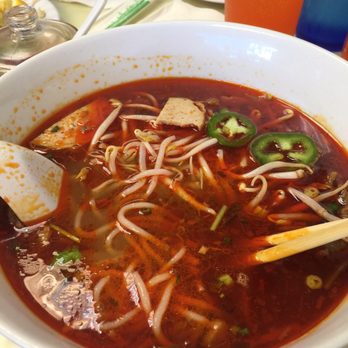 Pho Five-O - Bun Bo Hue (Spicy Beef noodle soup) - Vietnamese Near Me - Aiea, Hawaii