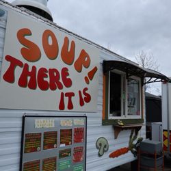 Soup There It Is - Aesthetically pleasing food truck if I'm being honest. View is hard to beat too.