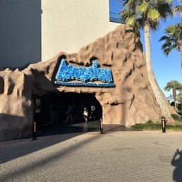 Exterior outside entrance of Aquarium Restaurant - Front entrance - Kemah, Texas Exterior outside entrance of Aquarium Restaurant - Front entrance - Kemah, Texas