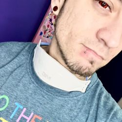 Feral Body Mods - Labret and Lobe Piercings