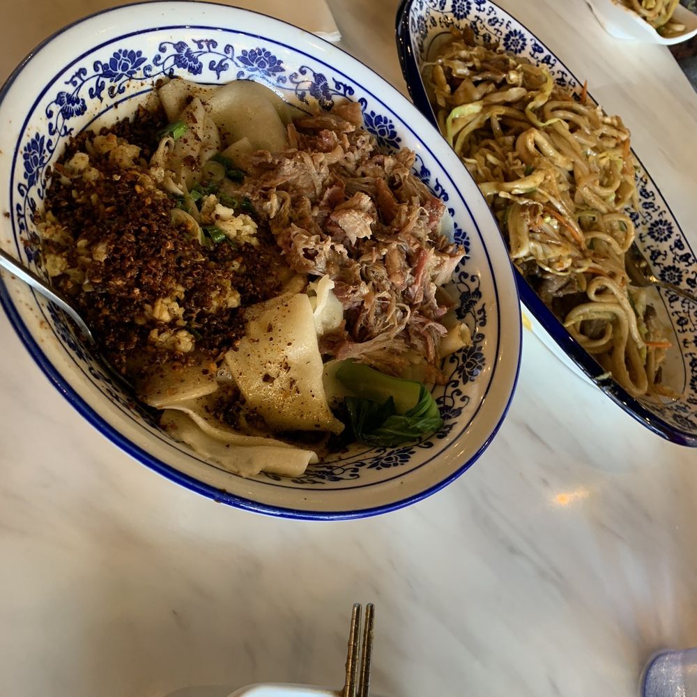 Changan Kitchen - Hand ripped noodles with stewed pork - Chinese Near Me - Ontario, California Changan Kitchen - Hand ripped noodles with stewed pork - Chinese Near Me - Ontario, California
