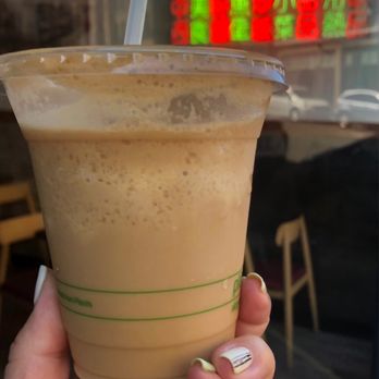 Phin - Cà phê cốt dừa / coconut slush coffee coffee + coconut milk ice slush + condensed milk making my way down the menu - Coffee & Tea Near Me - Seattle, Washington Phin - Cà phê cốt dừa / coconut slush coffee coffee + coconut milk ice slush + condensed milk making my way down the menu - Coffee & Tea Near Me - Seattle, Washington