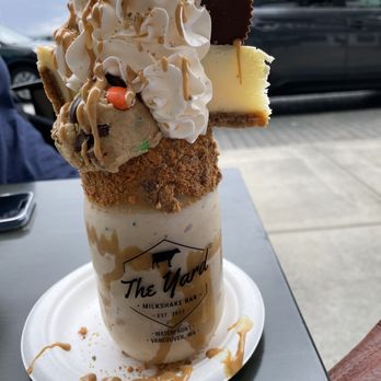 The Yard Milkshake Bar - The butterfinger shake thing - Ice Cream & Frozen Yogurt Near Me - Vancouver, Washington The Yard Milkshake Bar - The butterfinger shake thing - Ice Cream & Frozen Yogurt Near Me - Vancouver, Washington