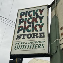 Picky Picky Picky Store - Exterior Signage