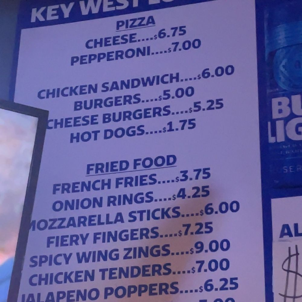 Key West Lounge - The lates nights menus - Dive Bars Near Me - North Adams, Massachusetts