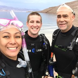 Scuba Diving Las Vegas - Photo taken at Kingman Wash on our Open Dive 3 & 4 session with our awesome PADI scuba instructor Scott.