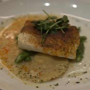 Ocean Prime - Chilean Sea Bass over lobster ravioli on special - Seafood Near Me - Beverly Hills, California