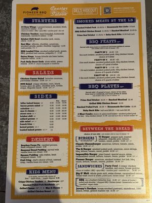 Menu photo 8 Pioneer BBQ San Diego, CA