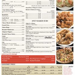 Your Pizza shop of Wooster - Menu