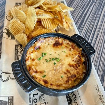 Surf Seafood - Warm French Onion Crab dip - Seafood Near Me - Nashua, New Hampshire