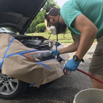 Headlight Doctor - DAVE doing work! - Auto Detailing Near Me
