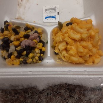 The Pig Out Inn Barbeque - Black bean and corn salad, mac 'n cheese - Barbeque Near Me - Natchez, Mississippi