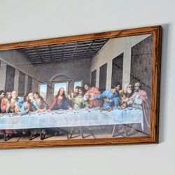 Photo in church foyer