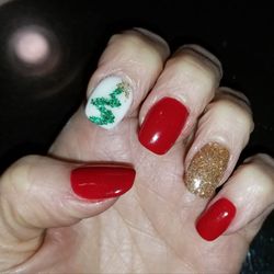 Christmas nails :)