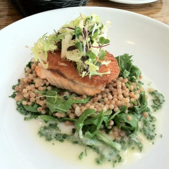 Fig - Oh yeah, salmon. Yum - French Near Me - Asheville, North Carolina