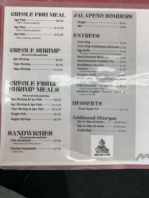 Menu photo 2 Neil's Creole Fried Chicken Silsbee, TX Menu photo 2 Neil's Creole Fried Chicken Silsbee, TX
