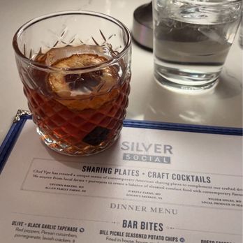 Silver Social - Old fashioned - New American Near Me - Washington, DC, District of Columbia