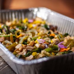 Saucy Oakland - Saucy Oakland Catering - half and full trays available - Veggie Delight