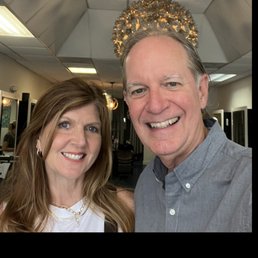 Light fixture hat not included with every haircut.