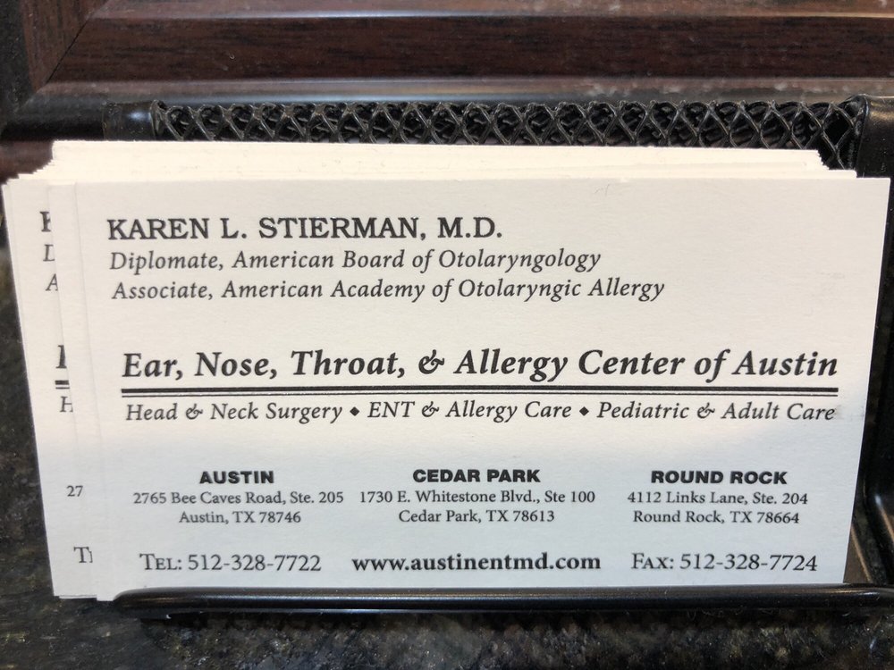 ENT & ALLERGY CENTER OF AUSTIN 14 Photos & 25 Reviews 1730 E