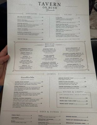 Menu photo 5 Tavern on Rush Chicago, IL