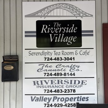 Riverside Village Shoppes - Sign of businesses' names - Shopping Centers Near Me - Belle Vernon, Pennsylvania Riverside Village Shoppes - Sign of businesses' names - Shopping Centers Near Me - Belle Vernon, Pennsylvania