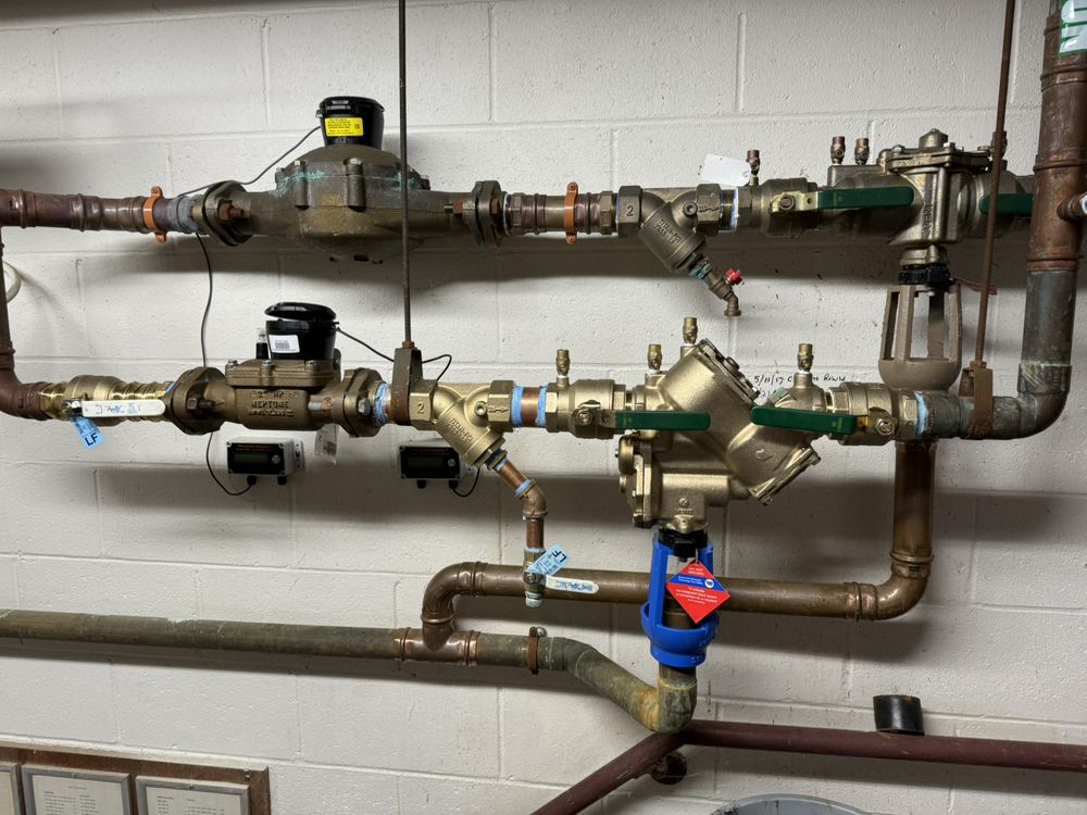 Slide of Armory Plumbing