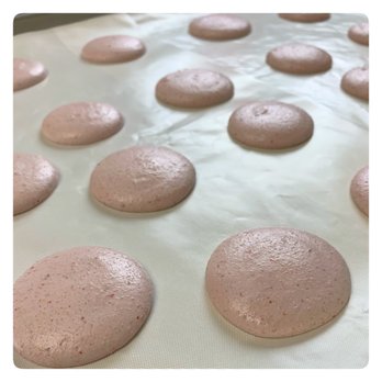Pretty Yum Things Bakery - pink frosting on a cookie sheet - Desserts Near Me Pretty Yum Things Bakery - pink frosting on a cookie sheet - Desserts Near Me