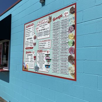 Shaw's Ice Cream - Menu - Ice Cream & Frozen Yogurt Near Me - St Thomas, Ontario