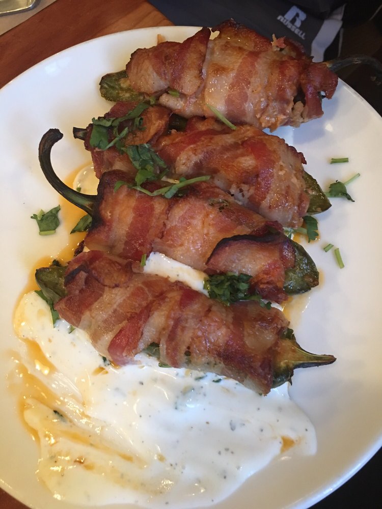 Order Bacon Wrapped Jalapeños food online from Brewer's Alley store, Frederick on bringmethat.com