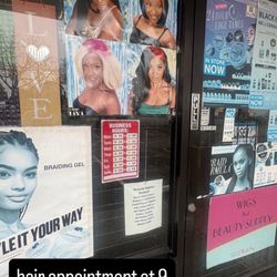 Personal Touch wigs and Beauty Supply - He open times are clearly stated & You see I was out there at 8:21 store opens at 8:30 NEVER DID