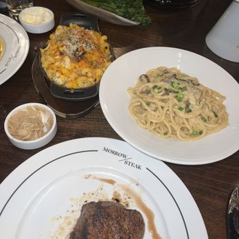 Morrow Steak - Steak mushroom pasta and lobster mac - Steakhouses Near Me - New Orleans, Louisiana