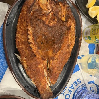 Hamido Seafood - Whole Branzino Platter - Seafood Near Me - Astoria, New York Hamido Seafood - Whole Branzino Platter - Seafood Near Me - Astoria, New York