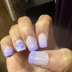 Andy's Nails - Nail beds look bad.Will prob need a fill before it's time.