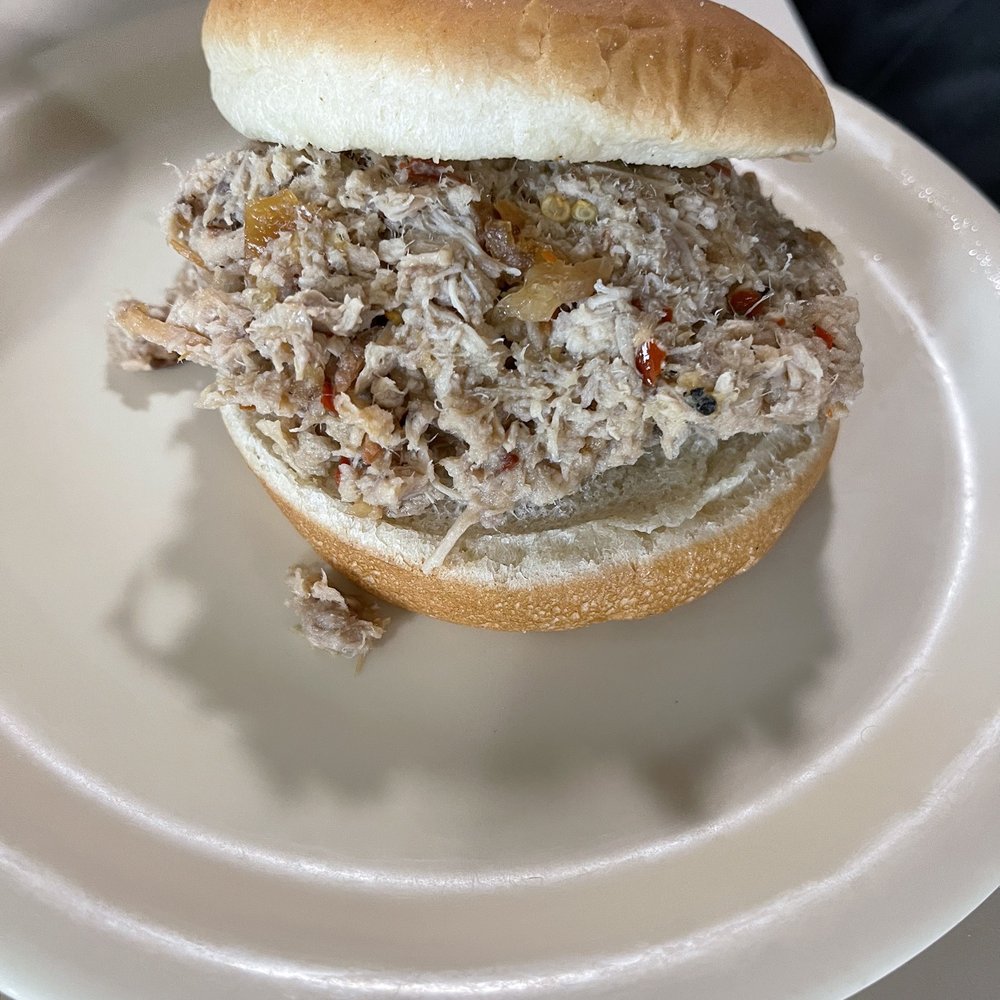 Parker's - BBQ chopped pork sandwich - Barbeque Near Me - Wilson, North Carolina
