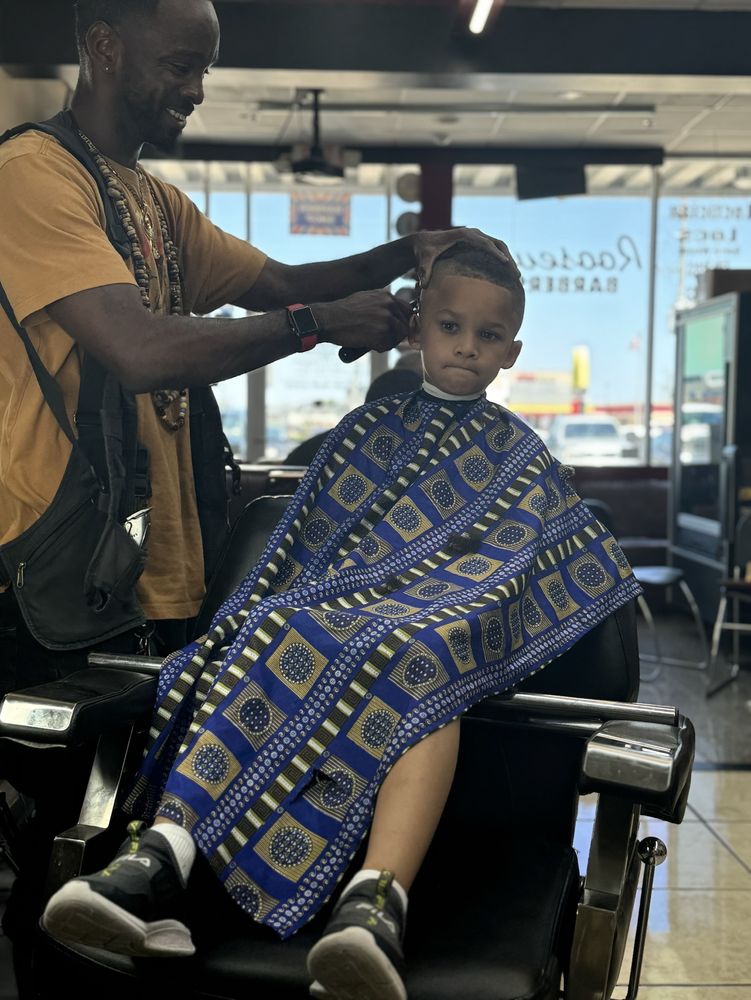 Roosevelt's Barbershop Logo