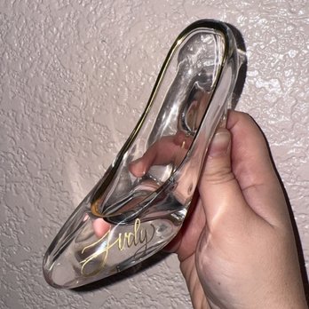 Celeste Atelier - Custom engraved glass slipper. 08/09/26 - Engraving Near Me Celeste Atelier - Custom engraved glass slipper. 08/09/26 - Engraving Near Me