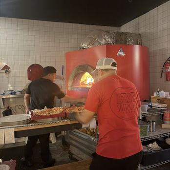 Sottocasa Pizzeria - Harlem - Kitchen visible from dining area - Pizza Near Me - New York, New York Sottocasa Pizzeria - Harlem - Kitchen visible from dining area - Pizza Near Me - New York, New York